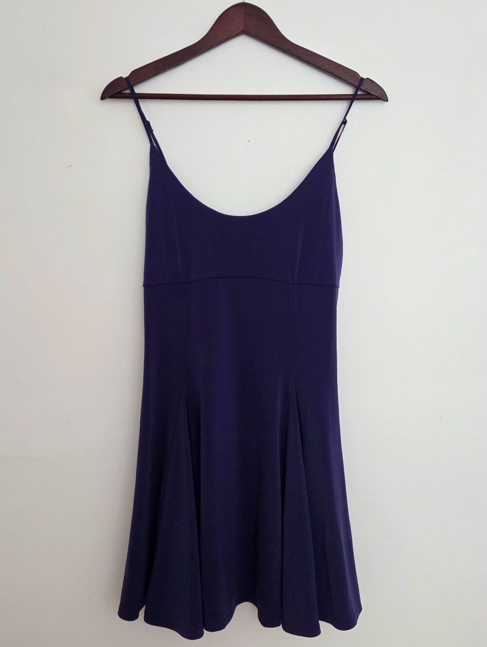Silence + Noise Dark Blue Mini Dress